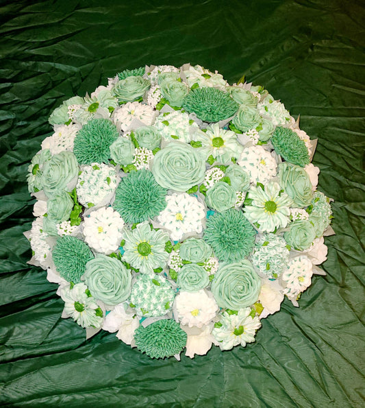 Green Anniversary/Birthday Bouquets