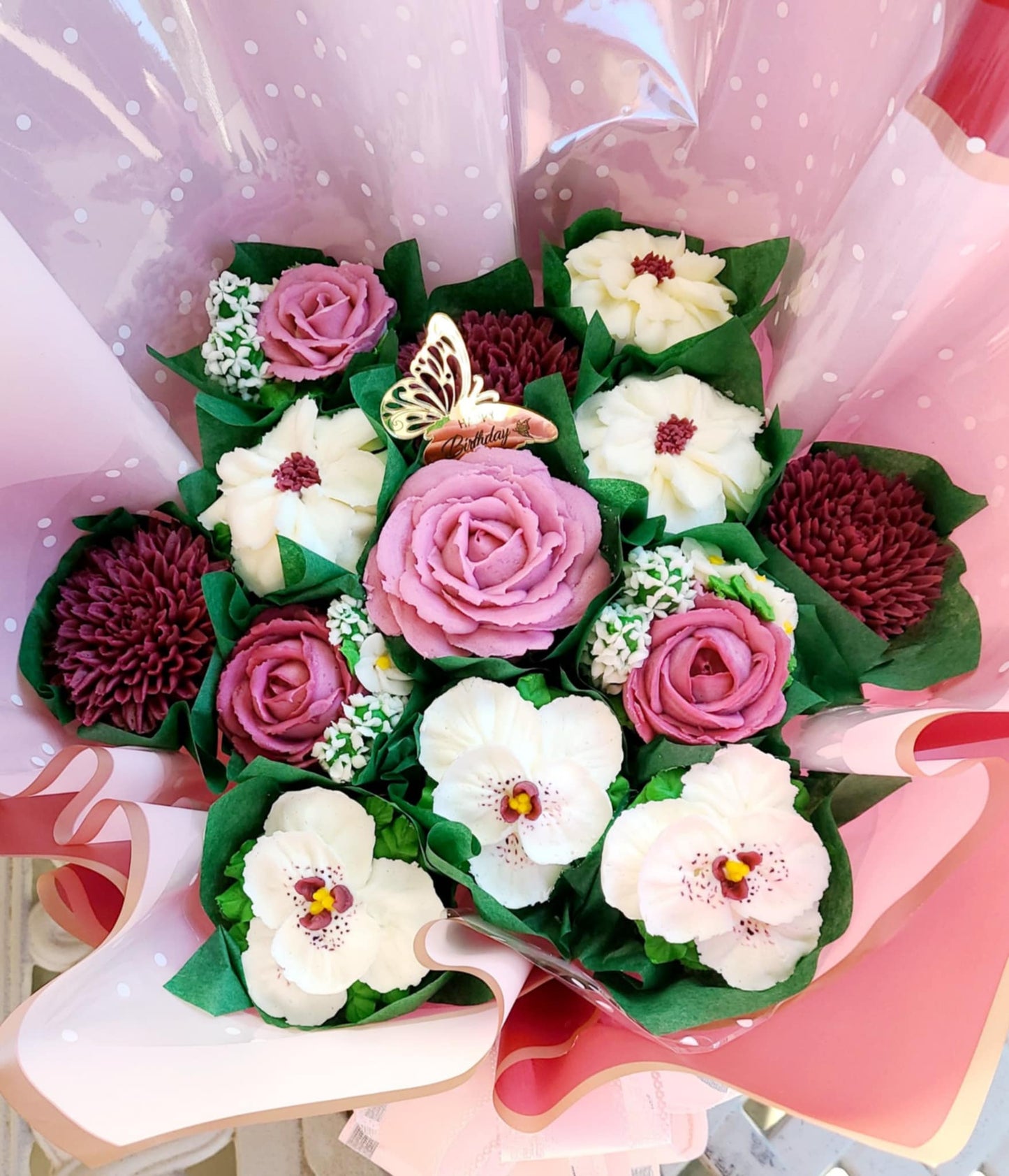 Pink Anniversary/Birthday Bouquets